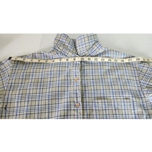 Columbia VTG Multicolor Plaid Cotton Button Up Long Sleeve Collared Shirt W Med - Picture 3 of 10